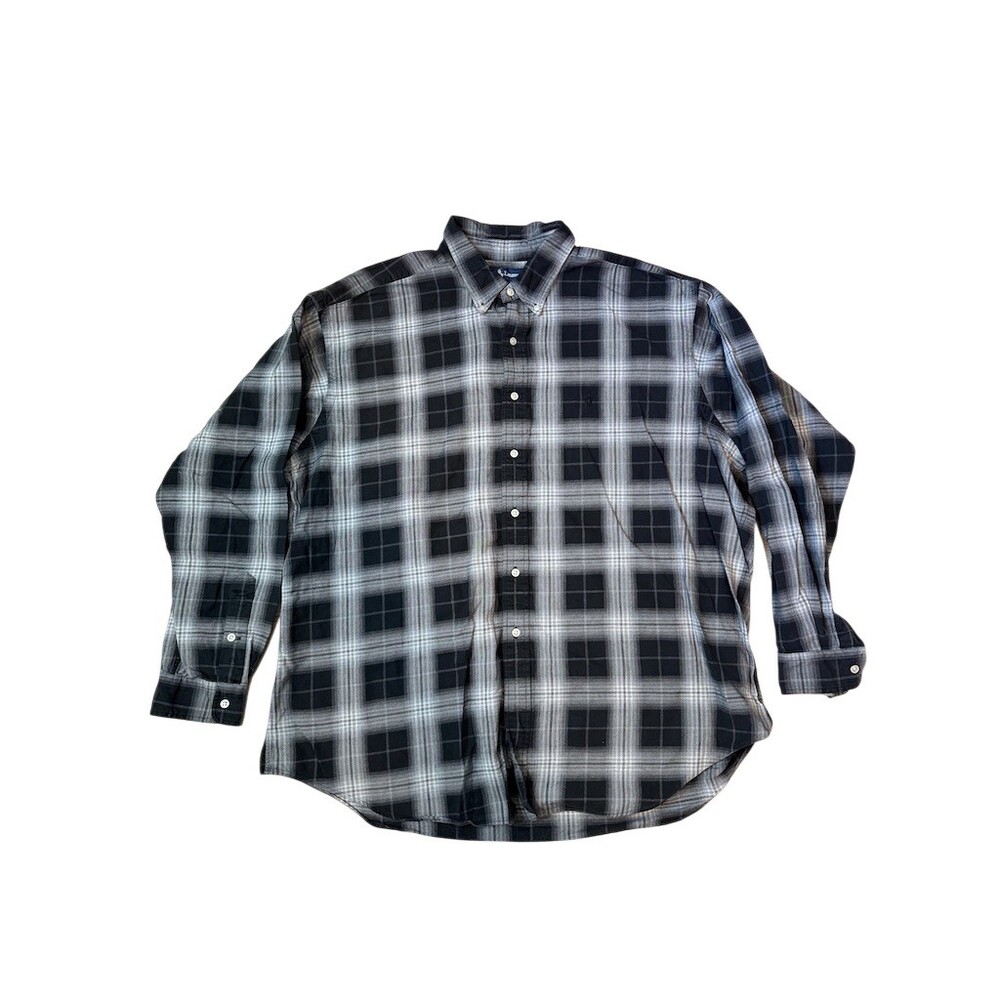 Polo Ralph Lauren Shirt Mens 2XL Plaid Button Down Long Sleeve Classic Fit